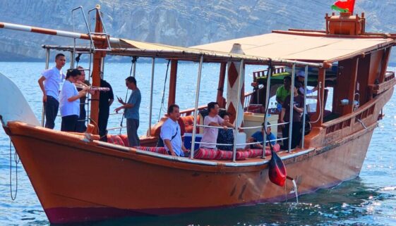 Khasab musandam full day dhow cruise