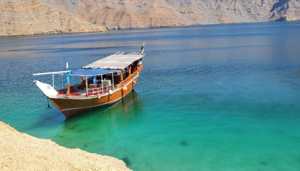 Khasab musandam full day dhow cruise